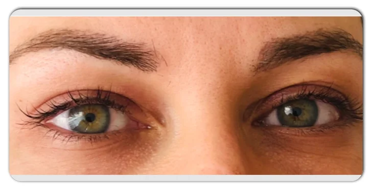 Lash lift pred a po aplikácii