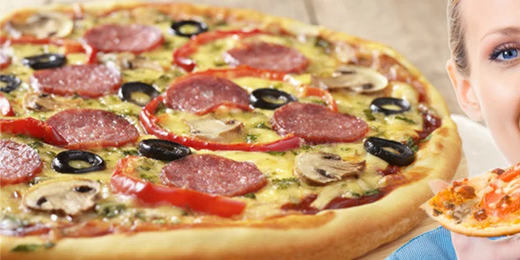 119 Kč za MAXI pizzu (45 cm) a posezení plné chutí až pro ČTYŘI labužníky.