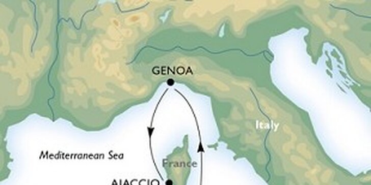 Plavba lodí na trase Itálie-Korsika-Sardinie