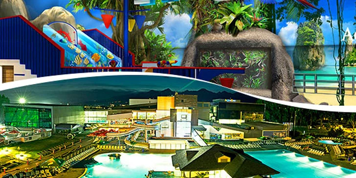 Celodenní vstup do aquaparku AquaCity Poprad