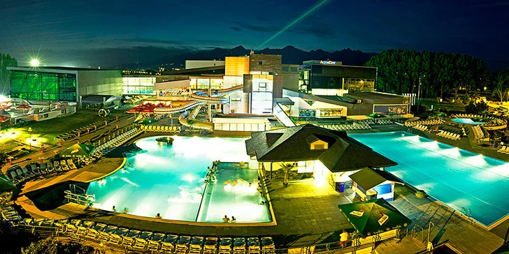 Celodenní vstup do aquaparku AquaCity Poprad