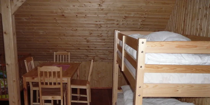 Roubenka v Krkonoších pro celou partu na víkend nebo na 6 dní