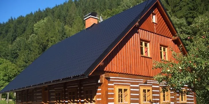 Roubenka v Krkonoších pro celou partu na víkend nebo na 6 dní