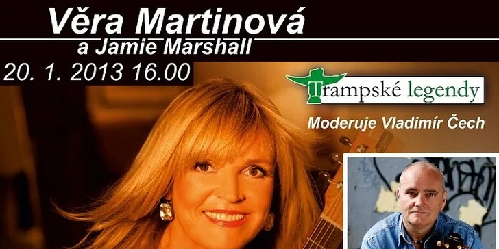 Věra Martinová a Jamie Marshall