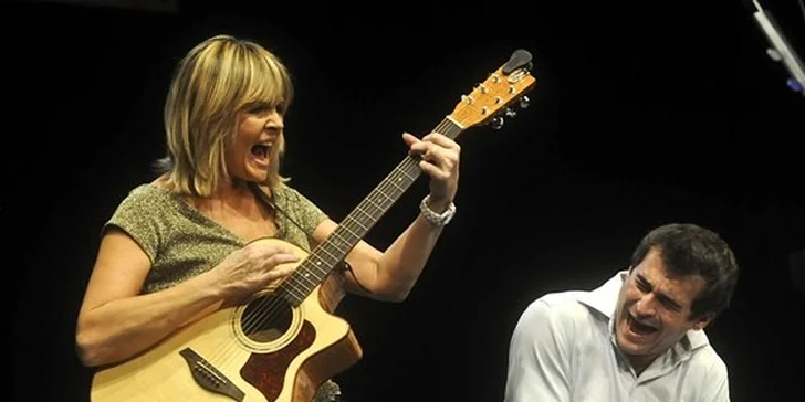 Věra Martinová a Jamie Marshall