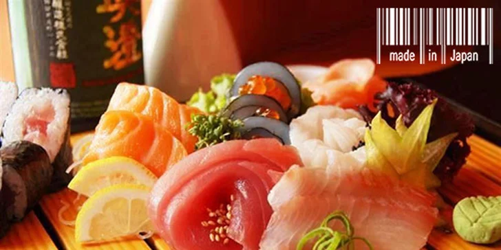 50% sleva na veškerá jídla v sushi baru Made in Japan!