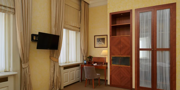 Z výdobytkov modernej techniky nechýba LCD televízor ani klimatizácia.