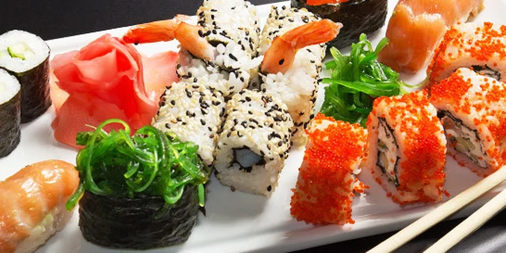 50% sleva na jídla v sushi baru Made in Japan
