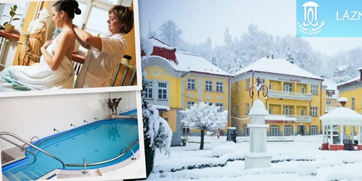 3denní wellness pobyt v Lázních Libverda pro dva