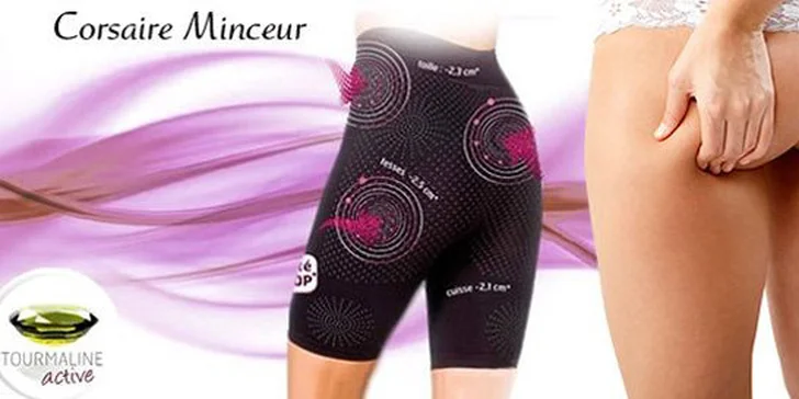 Elastické zeštíhlující leginy Cellulifting Tourmaline