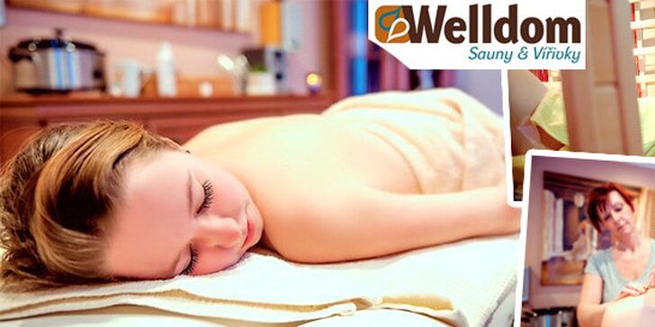 60minutová wellness procedura - infrasauna, aroma masáž a lahodný nápoj