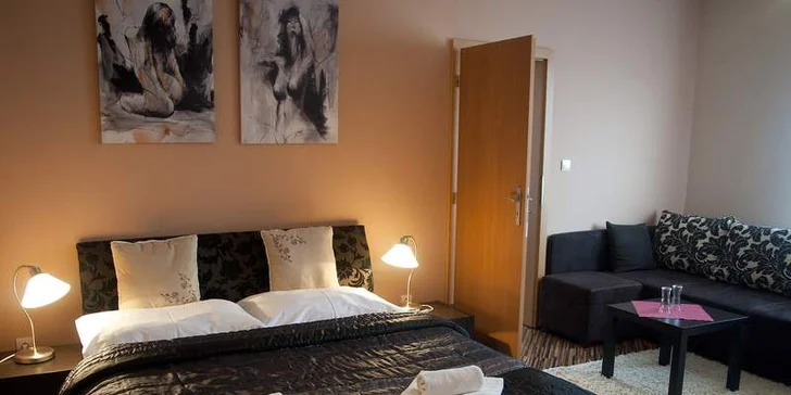 Zabydlet se můžete také v apartmánu za příplatek.