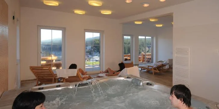 Vydatný odpočinek s wellness v srdci Šumavy