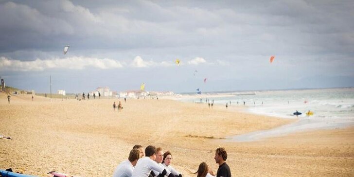 Originální Surf Camp na vlnách Atlantiku v krásné Francii