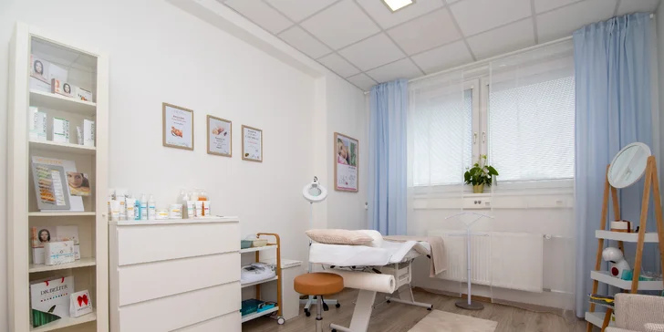 Elegantné prostredie kliniky SKINSTUDIO