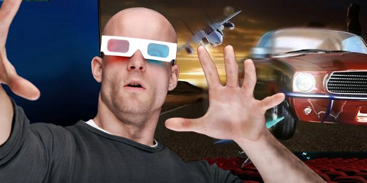 2 vstupenky do 5D kina Harfa na interaktivní film