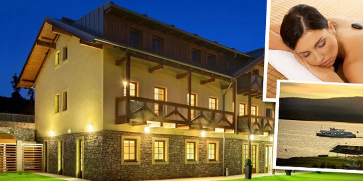 3 dny v přepychovém Hotelu Relax na břehu Lipna
