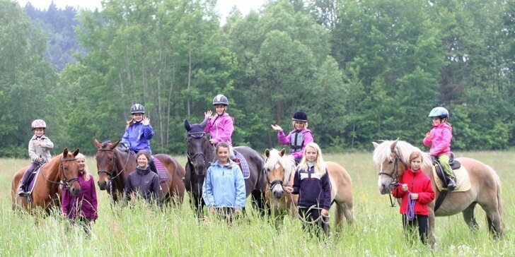 Vyjížďky na koních pro děti i dospělé - zažijte nejkrásnější pohled na svět