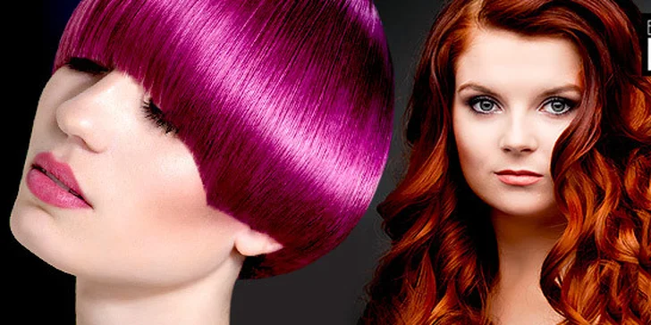 Dámský střih, melír i barvení v beauty salonu Heda