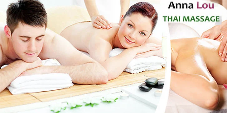Thajské masáže dle výběru v salonu Anna Lou - délka 30 minut