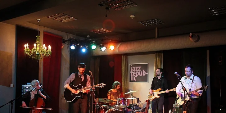 2 otevřené vstupenky na koncerty v Jazz Republic