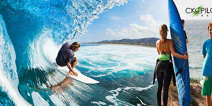 Originální Surf Camp na vlnách Atlantiku v krásné Francii