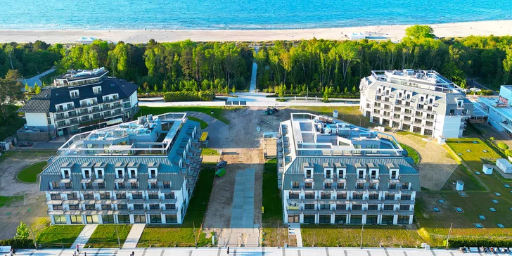 Dovolenka v Svinoústí: wellness hotel 50 m od pláže Baltiku s raňajkami