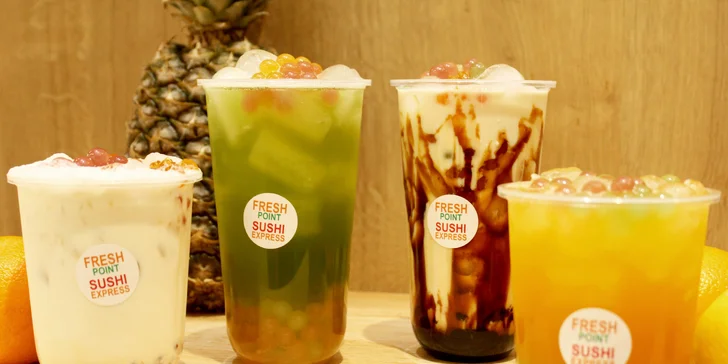 Odnos s sebou je možný, na vyžádání vám dají bubble tea se zataveným víčkem. 