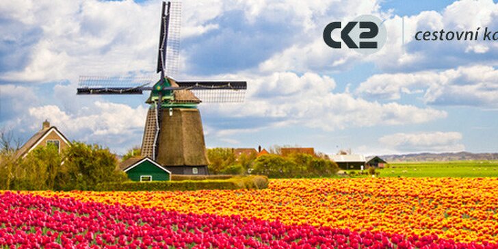 Víkendový zájezd za krásami Holandska pro 1 osobu