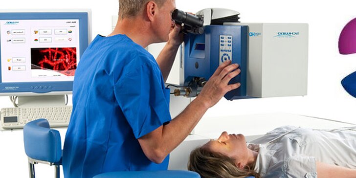 Laserová operace oka u očního specialisty