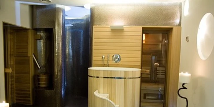 Vstupy do wellness s možností privátní relaxace