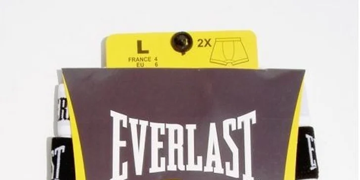 2 ks pohodlných boxerek Everlast