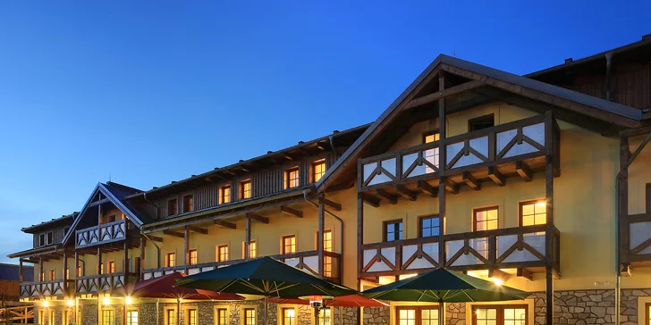 3 dny v přepychovém Hotelu Relax na břehu Lipna