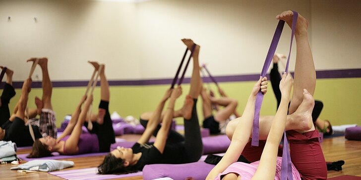 5 lekcí libovolného stylu jógy ve studiu Yogajoga