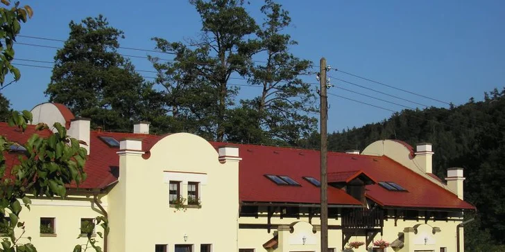 Bezva dovolená pro dva v penzionu Podhorní mlýn