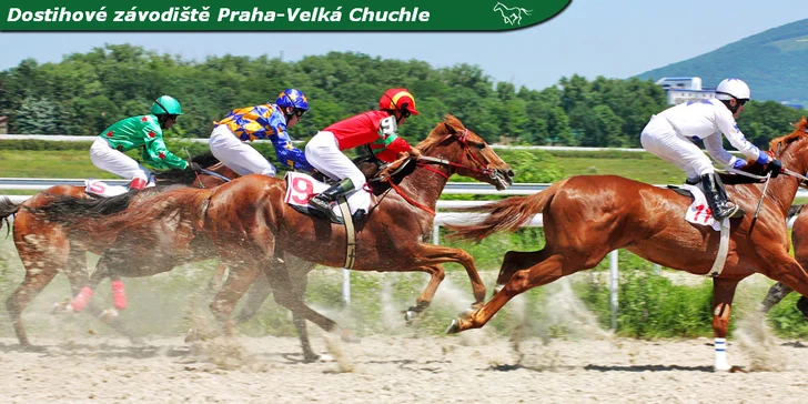 2 vstupenky na libovolný dostih v pražské Chuchli