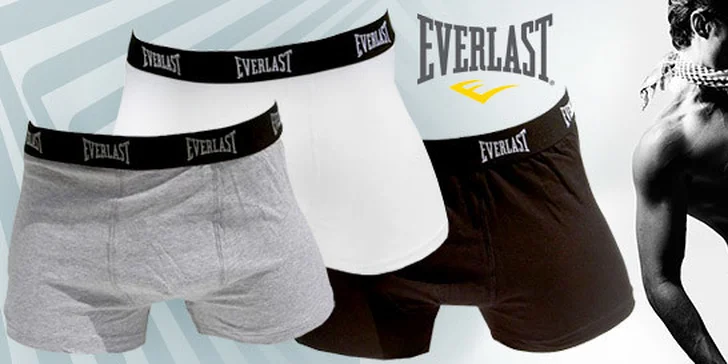 2 ks pohodlných boxerek Everlast