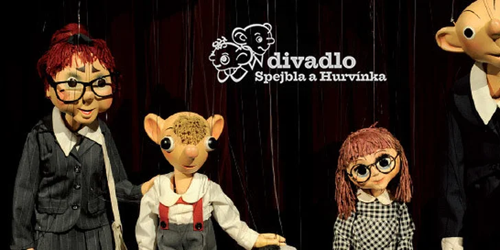 Vstupné pro dospělé do Divadla Spejbla a Hurvínka