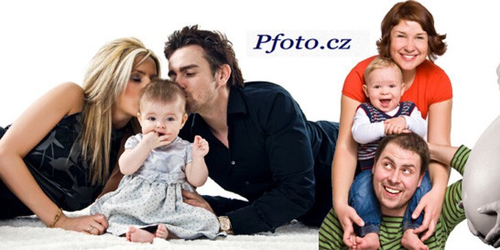 Profesionální fotky vaší rodiny i krásné portréty