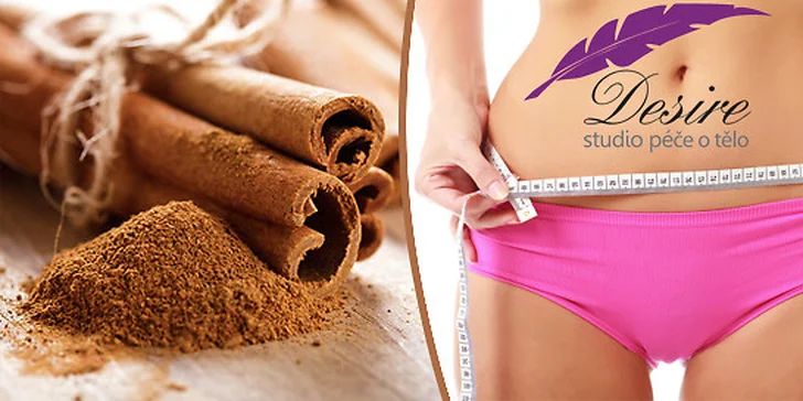 Skořicový zábal a lymfodrenáž