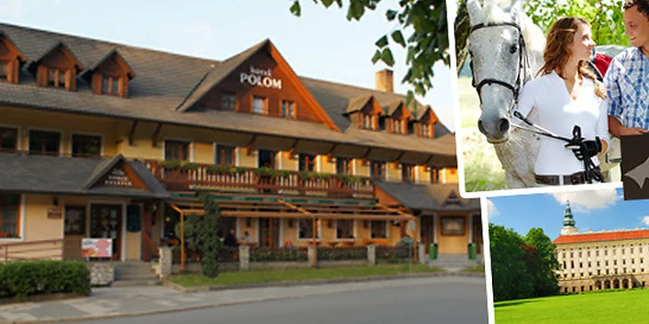 Turistika i jízda na koni v Hostýnských Vrších
