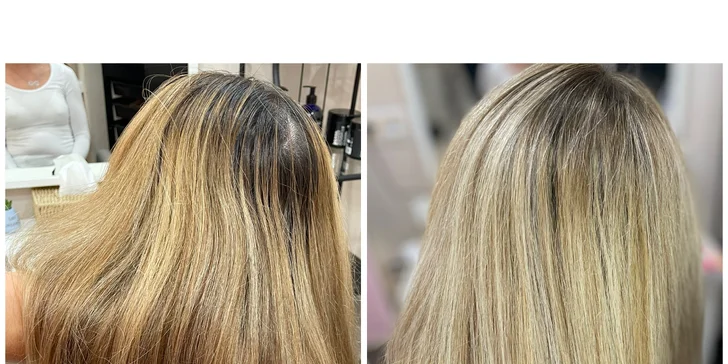 Odborně školená kadeřnice dokáže pomocí melíru, balayage pro zesvětlení konečků či metody crochet pro velmi jemné přechody vytvořit hotové kouzlo.