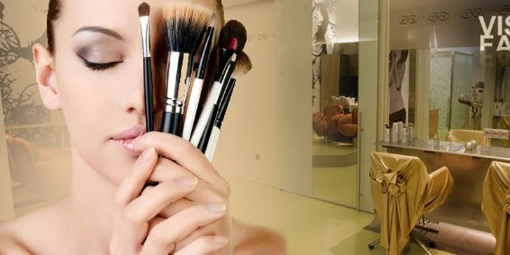 399 Kč za profesionální kadeřnické a stylistické služby Visage Factory v hodnotě 1000 Kč! Prvotřídní péče od vizážistů českých hvězd se slevou 60 %.