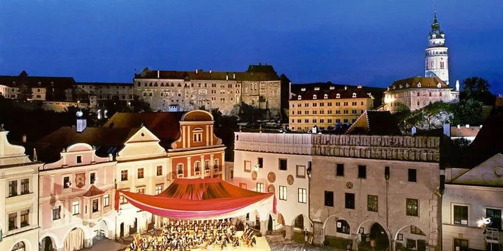 3denní romantika pro dva v Českém Krumlově