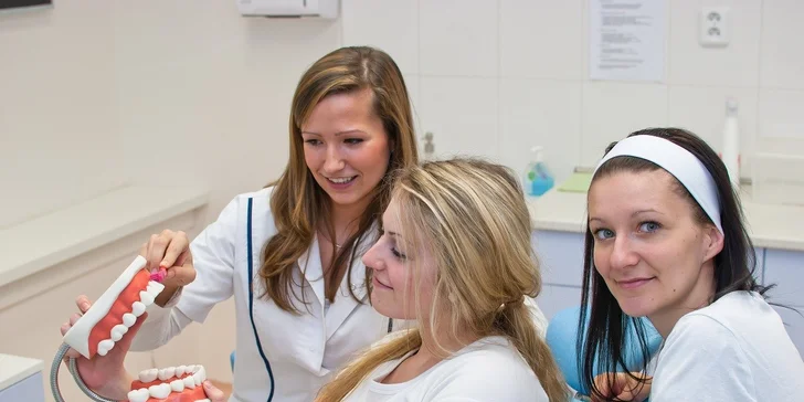Profesionální dentální hygiena v centru Prahy