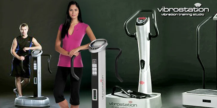 Vstupy na cvičení s Vibrostation® za skvělou cenu!