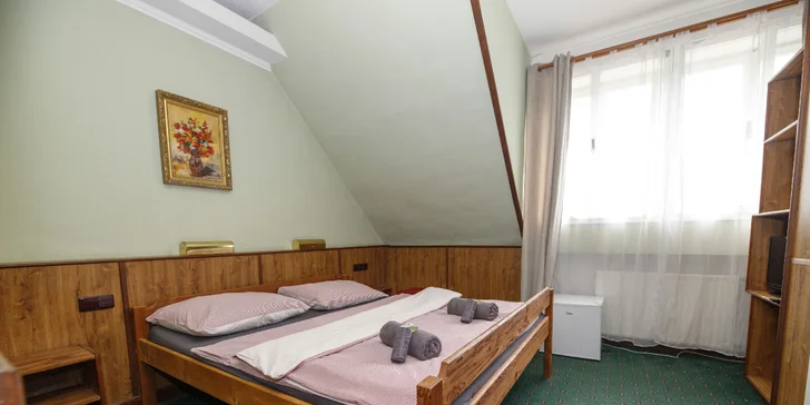 Čeká tu na vás tohle útulné ubytování. 