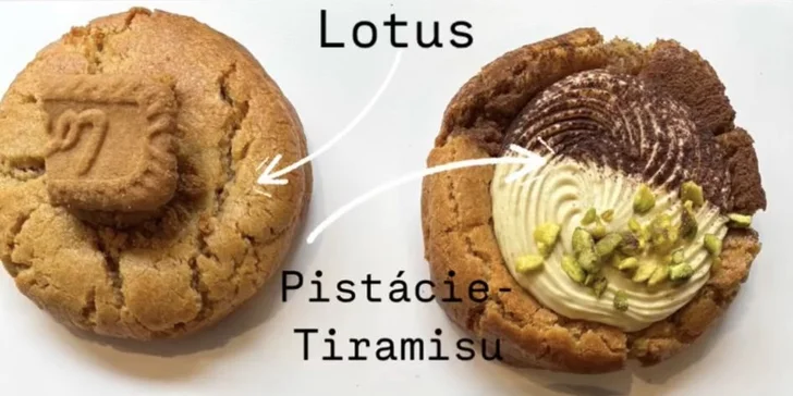 Na pultu nechybí ani cookiesky různých příchutí. 