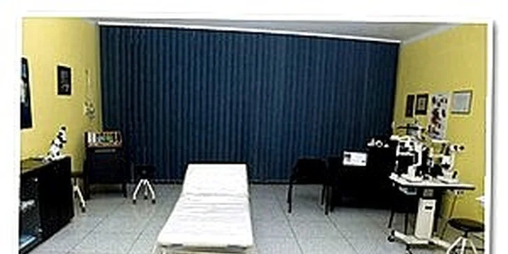 Laserová operace jednoho oka