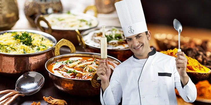 Kurz vaření indické kuchyně - 6chodové menu